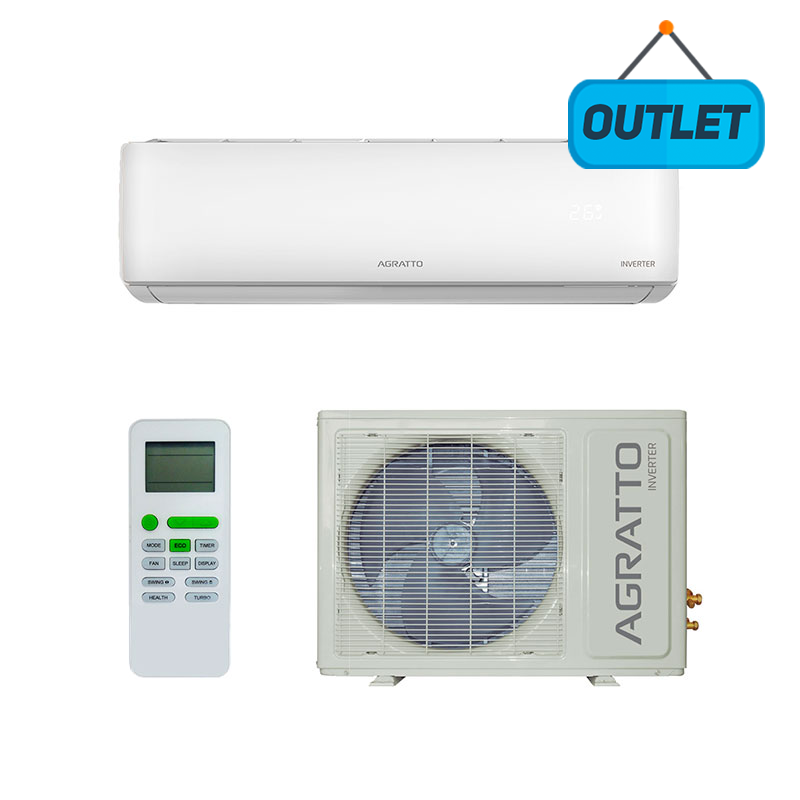 Ar Condicionado Split Hw Inverter Liv R-32 Agratto 24000 Btus Frio 220V Monofásico LCS24F-02I - OUTLET