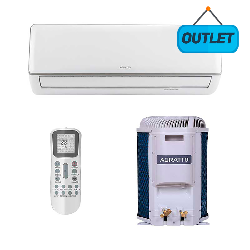 Ar Condicionado Split Hw Inverter Neo Top Agratto R-32 12000 Btus Quente/frio 220V Monofásico ICST12QF-02 - OUTLET