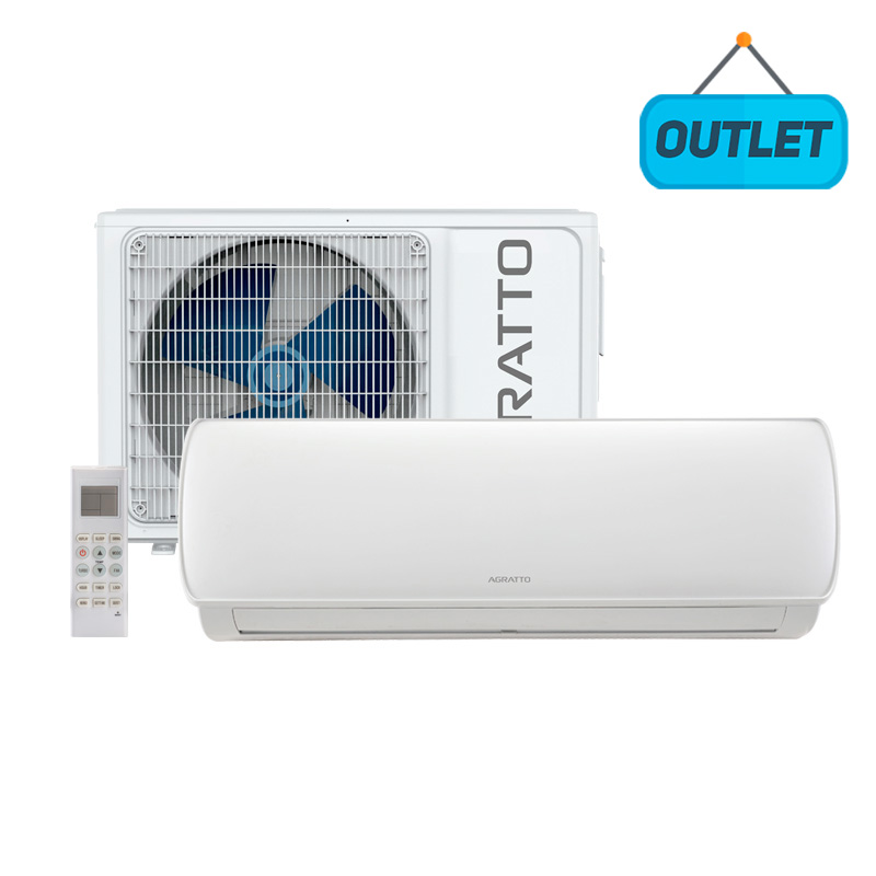 Ar Condicionado Split Hw Inverter Bio Agratto 24000 Btus Frio 220V Monofasico DCS24FR402 - OUTLET2 Ar Condicionado Split Hw Inverter Bio Agratto 24000 Btus Frio 220V Monofasico DCS24FR402 - OUTLET2