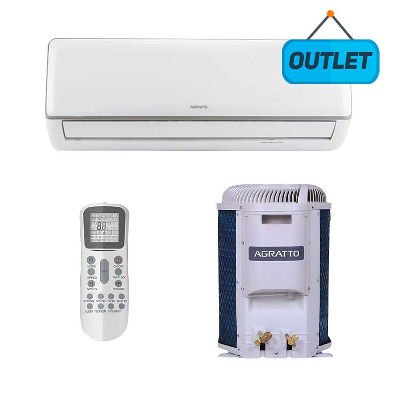 Ar Condicionado Split Hw Inverter Neo Top Agratto 12000 Btus Frio 220v Mono ICST 12FR402 - OUTLET
