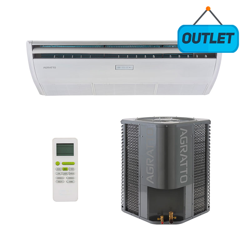 Ar Condicionado Split Piso Teto On/Off Agratto 55000 Btus Frio 220V Trifasico ECF60FR4-02 - OUTLET Ar Condicionado Split Piso Teto On/Off Agratto 55000 Btus Frio 220V Trifasico ECF60FR4-02 - OUTLET