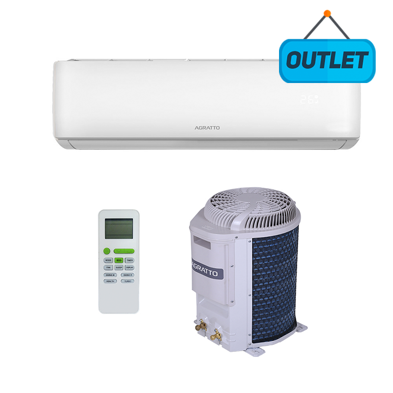 Ar Condicionado Split Hi Wall On/off R-32 Agratto One Top 9.000 Btus Frio 220v Monofásico ACST9FI R402 - OUTLET