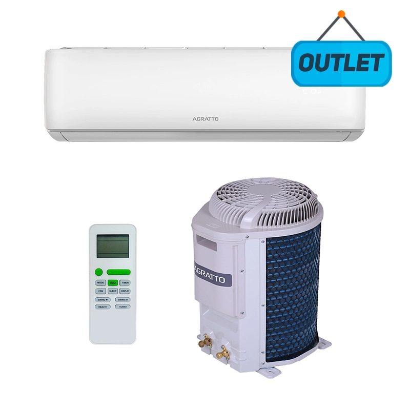 Ar Condicionado Split Hi Wall R-32 On Off Agratto One Top 12.000 Btus Frio 220V Monofásico ACST12FI R402 - OUTLET Ar Condicionado Split Hi Wall R-32 On Off Agratto One Top 12.000 Btus Frio 220V Monofásico ACST12FI R402 - OUTLET