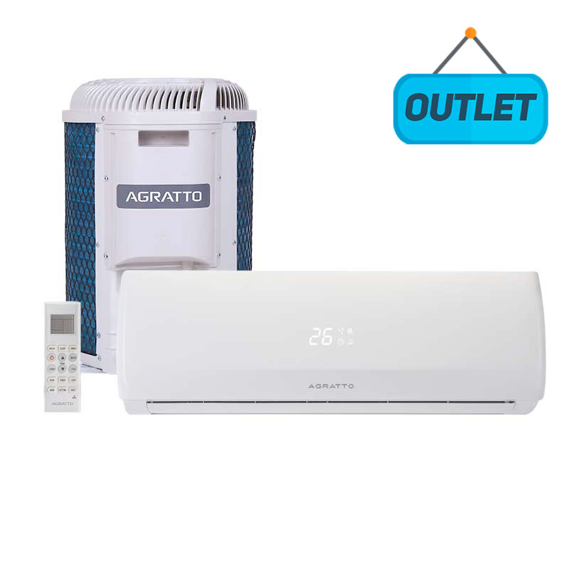 Ar Condicionado Split Hw On/off Agratto Fit Top 12000 Btus Frio 220V Monofasico CCST12FIR402 - OUTLET