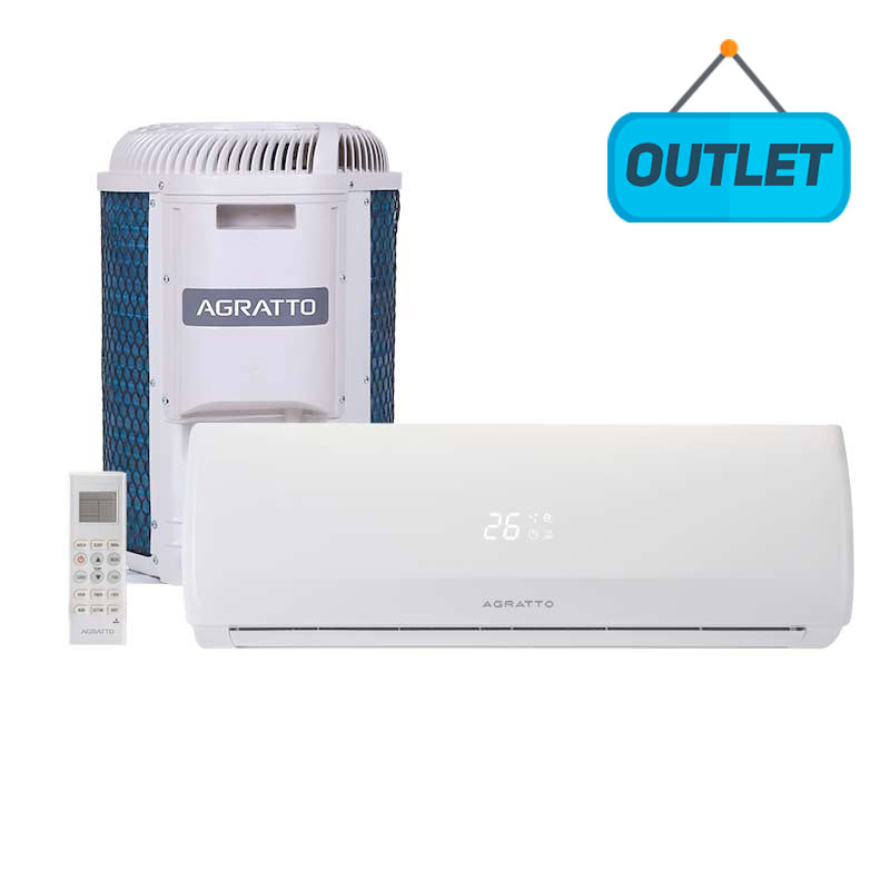 Ar Condicionado Split Hw On/off Fit Top Agratto 12000 Btus Frio 220V Monofasico CCST12FIR4 - OUTLET21