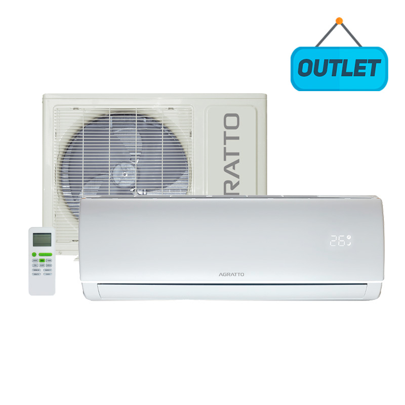 Ar Condicionado Split Hw On/off Eco Agratto 18000 Btus Frio 220V Monofasico ECS18FIR402 - OUTLET Ar Condicionado Split Hw On/off Eco Agratto 18000 Btus Frio 220V Monofasico ECS18FIR402 - OUTLET