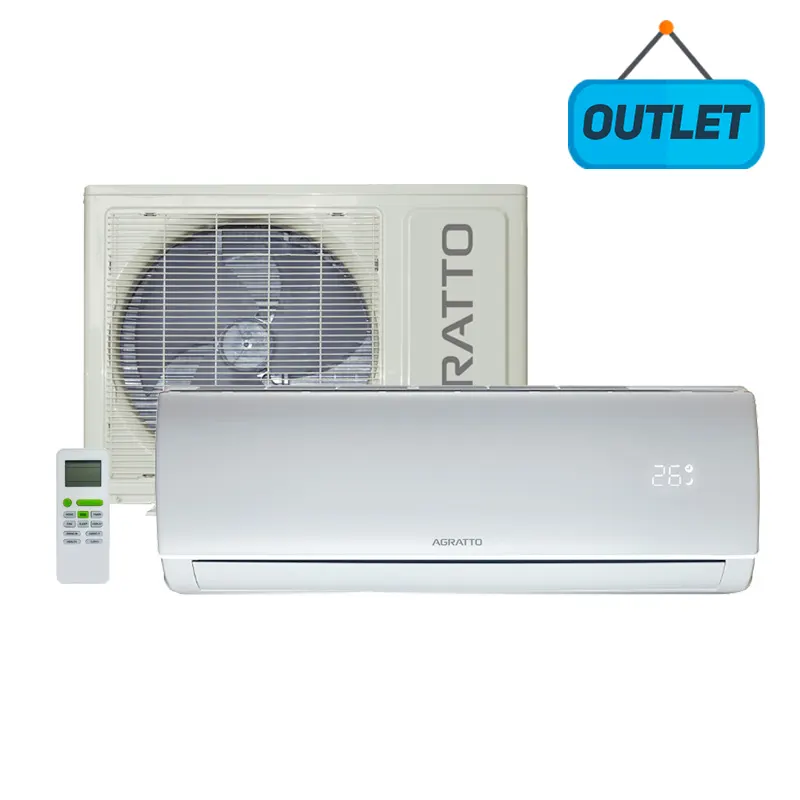 Ar Condicionado Split Hi Wall On Off Agratto Eco 18.000 Btus Frio 220V Monofasico ECS18FR4-02 - OUTLET