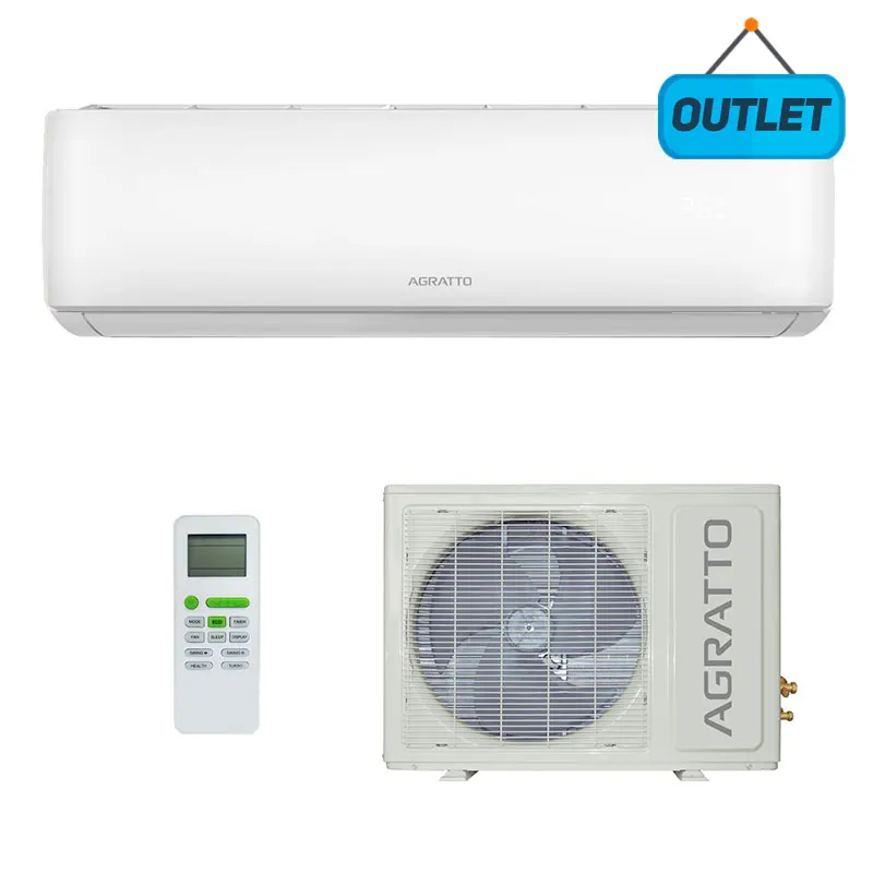Ar Condicionado Split Hw On/off Eco Agratto 30000 Btus Quente/Frio 220V Monofásico ECS30QFR402 - OUTLET