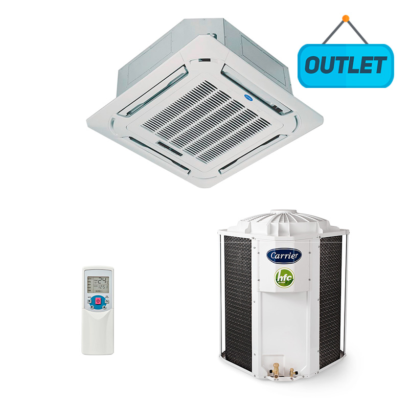 Ar Condicionado Split Cassete On/off Carrier 36000 Btus Frio 220V Monofasico 40KWCD36C5 - OUTLET