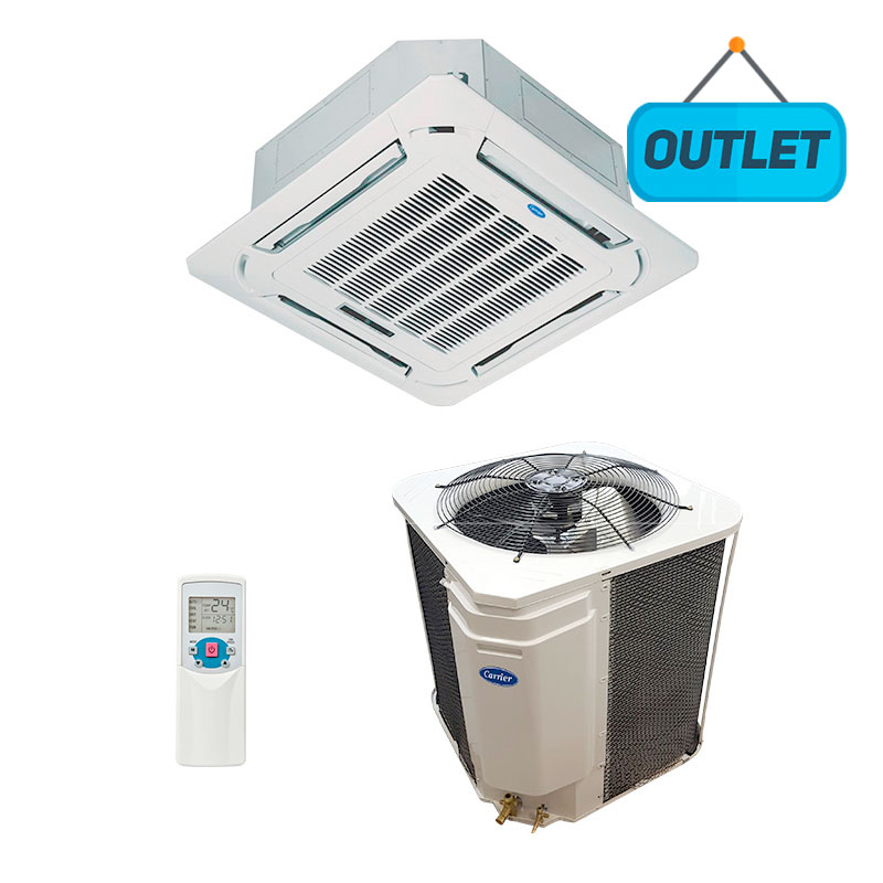 Ar Condicionado Split Cassete Inverter Carrier 49000 Btus Frio 220V Monofasico 40KVCA48C56 - OUTLET