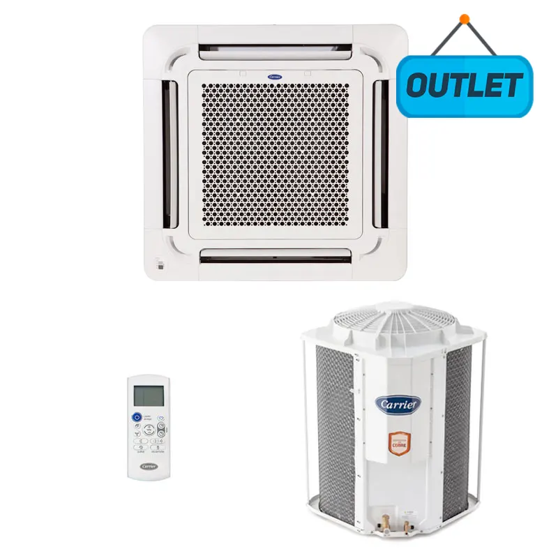Ar Condicionado Split Cassete On/off Carrier 36000 Btus Frio 220v Monofasico 40KWQU36C5 - OUTLET