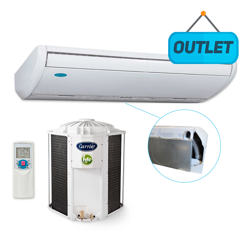 Ar Condicionado Split Piso Teto On/Off Carrier Space 35000 Btus Quente/Frio 220V 1F 42XQL36C5 - OUTLET
