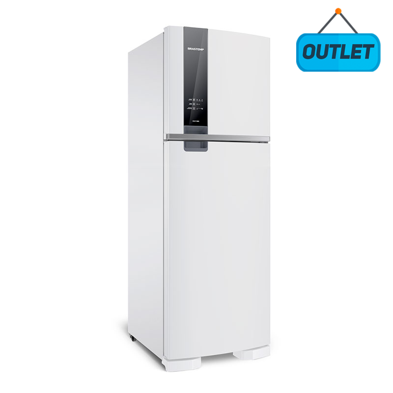 Geladeira Brastemp Frost Free Duplex Espaco Adapt Branca 375 Litros 127v BRM45HBANA - OUTLET