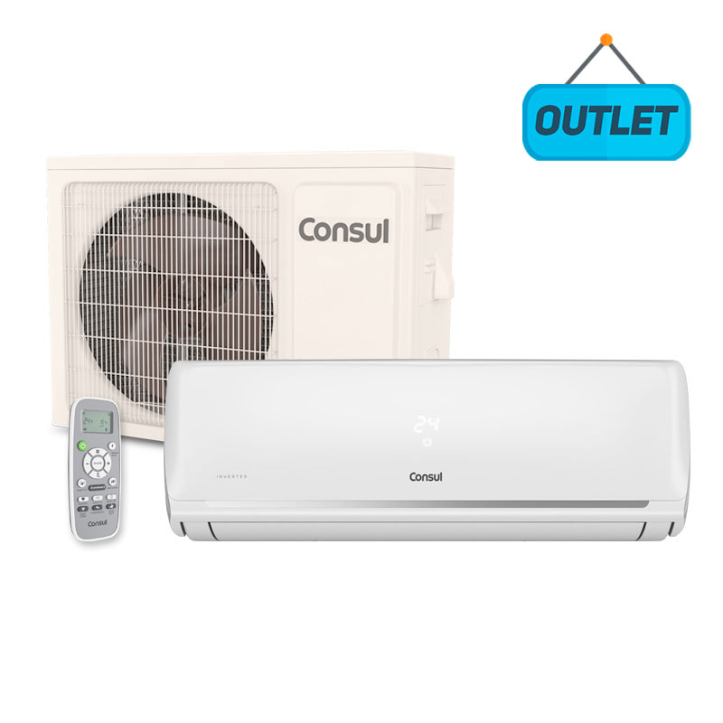 Ar Condicionado Split Hw Inverter Consul 22000 Btus Quente/Frio 220V Monofasico CBJ22DBBNA7 - OUTLET