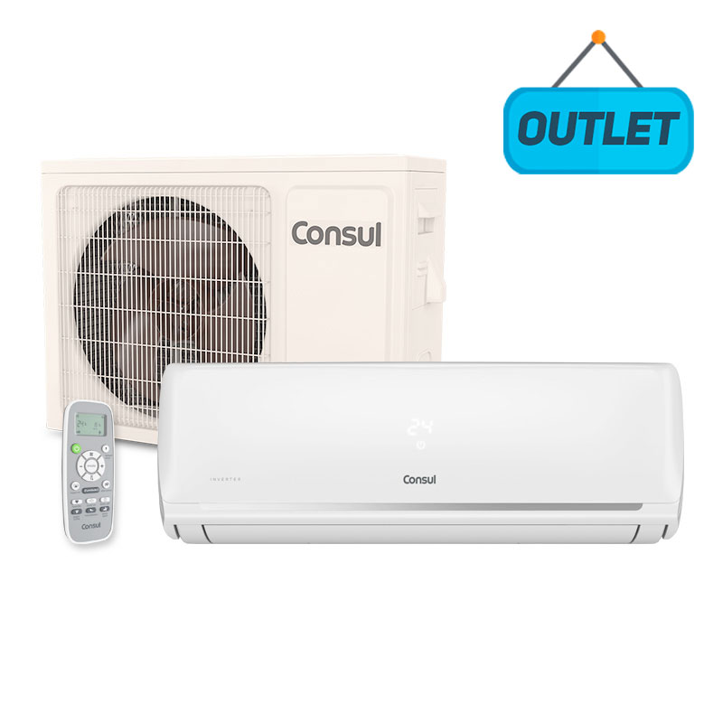 Ar Condicionado Split Hw Inverter Consul 12000 Btus Quente/frio 220V Monofasico CBJJ12EBBNA - OUTLET