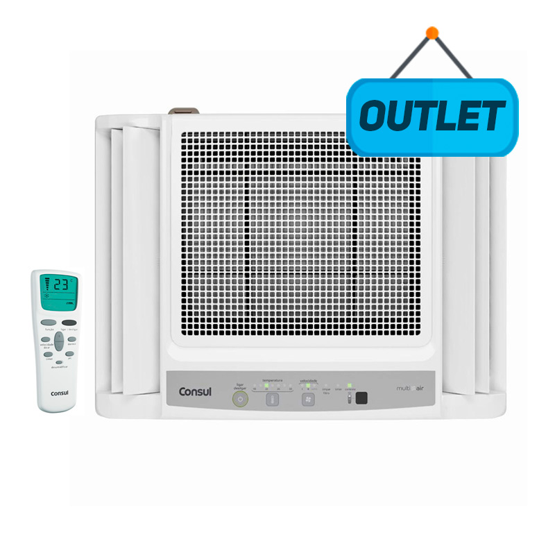 Ar Condicionado Janela Eletrônico Consul 10000 Btus Frio 110V CCN10DBANA - OUTLET