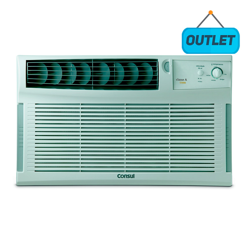 Ar Condicionado Janela Manual Consul 18000 Btus Frio 220V Monofasico CCI18EEBBBNA - OUTLET Ar Condicionado Janela Manual Consul 18000 Btus Frio 220V Monofasico CCI18EEBBBNA - OUTLET