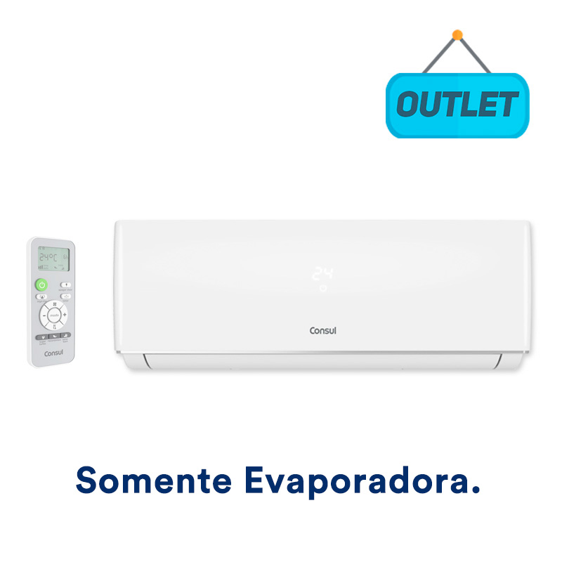 Evaporadora Split Hw On/off Consul 9000 Btus Frio 220V Monofasico CBN09CBBNAA - OUTLET Evaporadora Split Hw On/off Consul 9000 Btus Frio 220V Monofasico CBN09CBBNAA - OUTLET