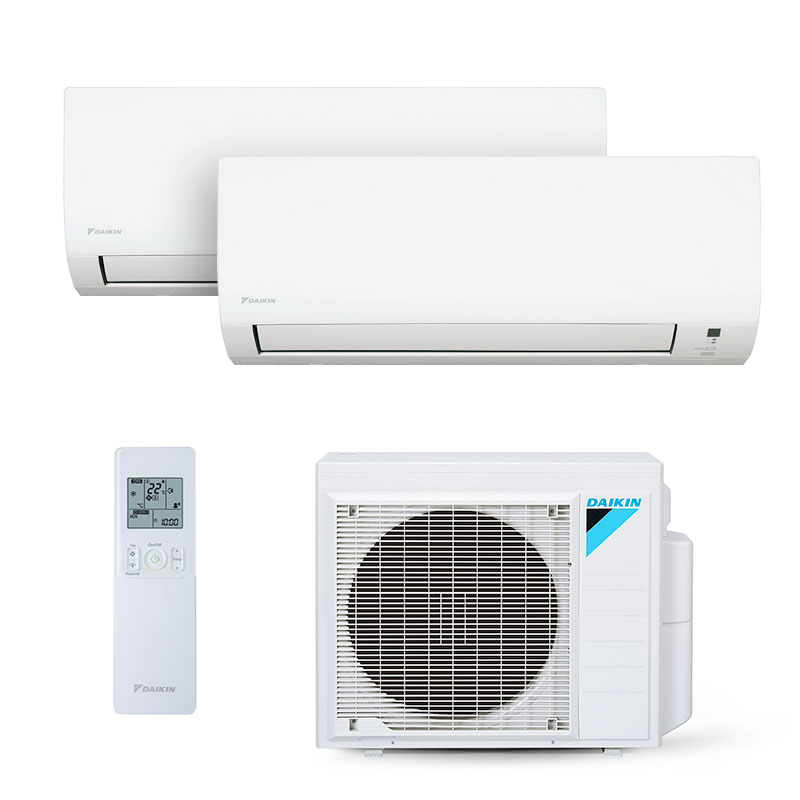 Ar Condicionado Multi Bi Split Inverter Daikin 1x9000+1x12000 Btus Quente/frio 220V Monofasico S2MXS1809P