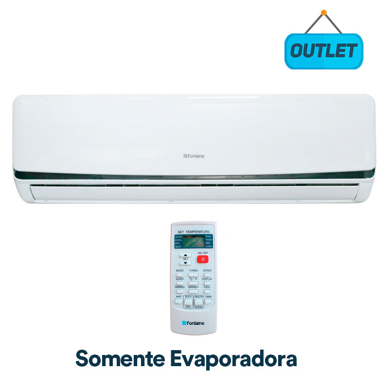 Evaporadora Split Hw On/off Fontaine 9000 Btus Frio 127V Monofasico UTI09EVAPF91 - OUTLET