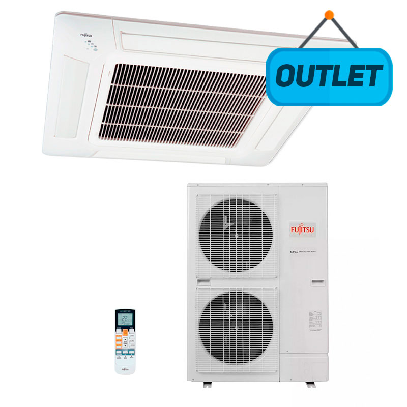 Ar Condicionado Split Cassete Inverter Fujitsu 42000 Btus Quente/Frio 220V 1F AUBG45LRLA 220 - OUTLET