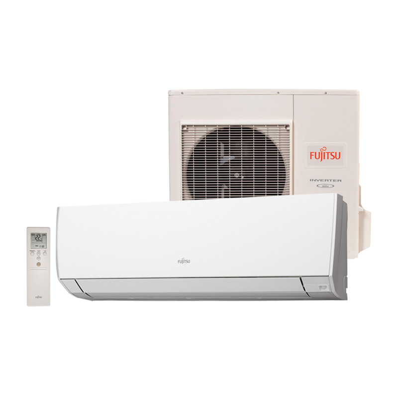 Ar Condicionado Split High Wall Inverter Fujitsu 12000 Btus Quente/Frio 220v 1F ASBG12LMCA QF