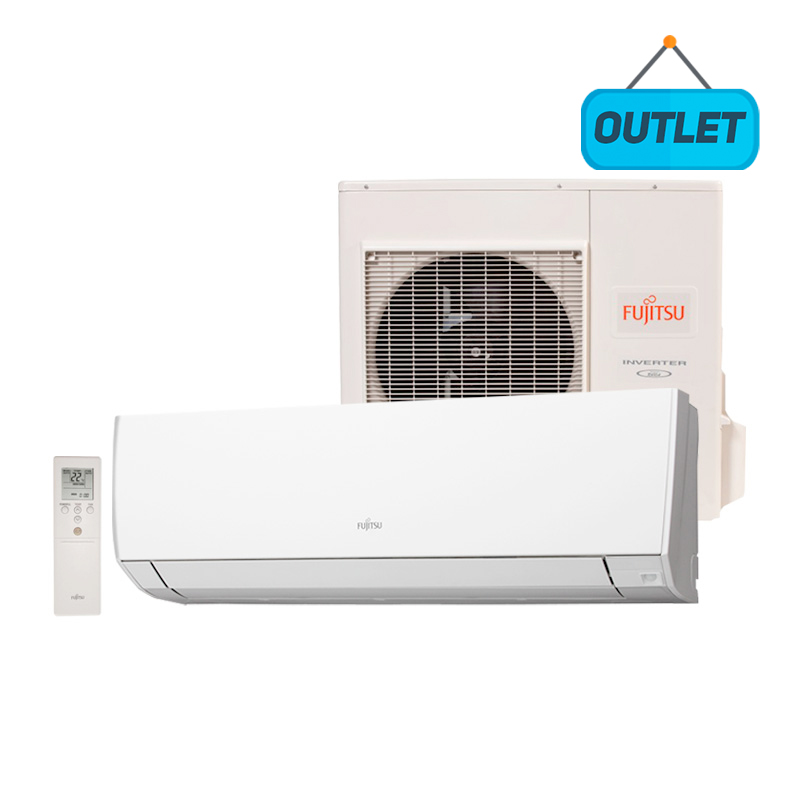 Ar Condicionado Split High Wall Inverter Fujitsu 9000 Btus Frio 220V 1F ASBG09JMCA F - OUTLET