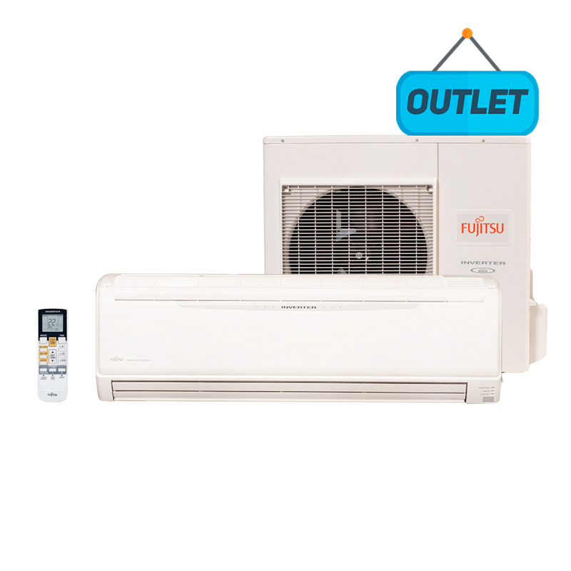 Ar Condicionado Split Hw Inverter Fujitsu 27000 Btus Quente/frio 220V Monofasico ASBBG30LFBB - OUTLET