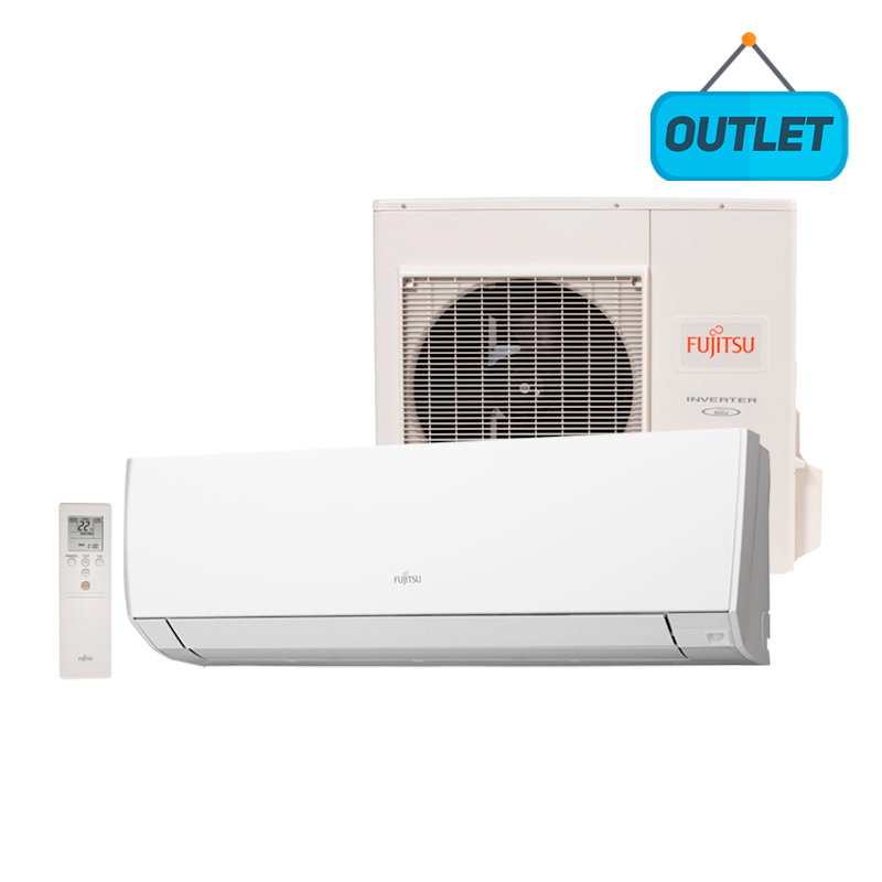 Ar Condicionado Split Hw Inverter Fujitsu 9000 Btus Quente/frio 220V Monofasico ASBG099LMCA - OUTLET