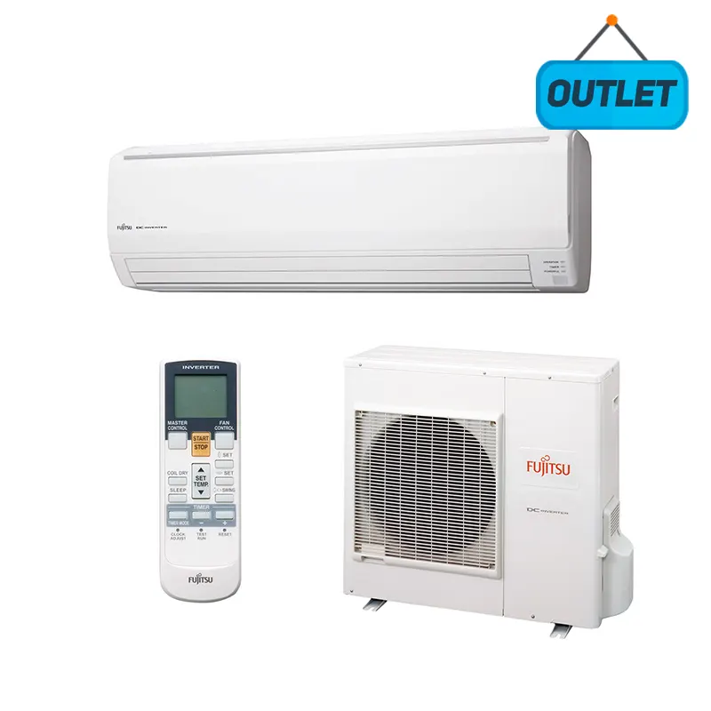 Ar Condicionado Split Hw Inverter Fujitsu 27000 Btus Frio 220V Monofasico ASBG30JFBB - OUTLET