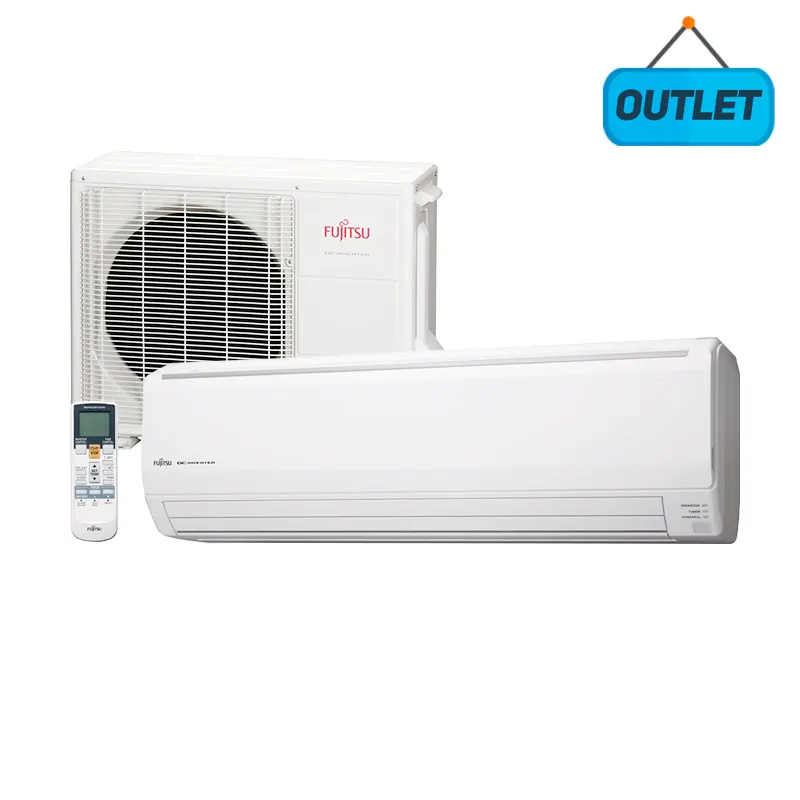 Ar Condicionado Split High Wall Inverter Fujitsu 24000 Btus Frio 220V Monofasico ASBG24JFBC - OUTLET