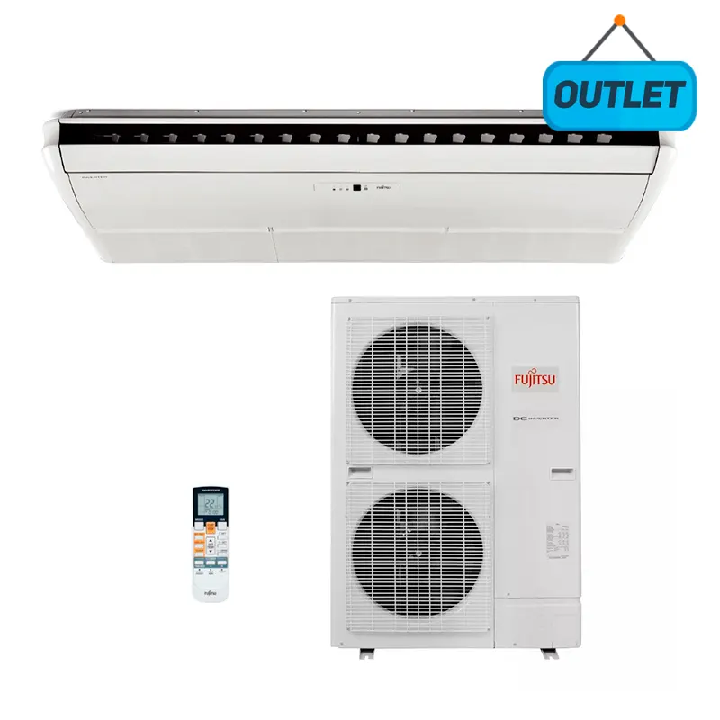 Ar Condicionado Split Teto Inverter Fujitsu 48000 Btus Quente/frio 380V ABBG54LRTA - OUTLET