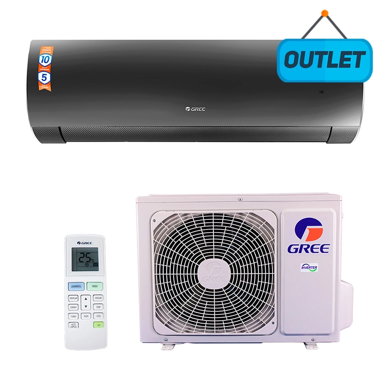 Ar Condicionado Split Hw G-diamond Inverter Gree 12.000 Quente/frio 220V Monofásico GWH12ACC-D3DNA1M/I - OUTLET