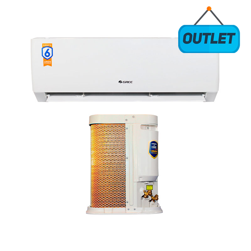 Ar Condicionado Split Hw G-top Inverter Gree 12.000 Btus Frio 220V Monofásico GWC12AGC-D3DNA4J/I - OUTLET