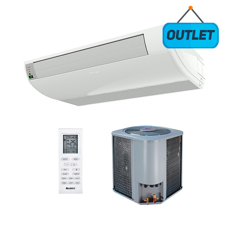 Ar Condicionado Split Piso Teto On/off Gree 56000 Btus Frio 220V Trifasico GU60ZD/A-DB - OUTLET