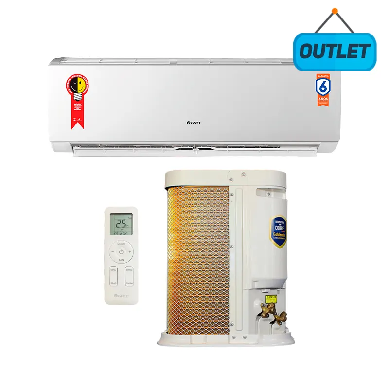 Ar Condicionado Split Hw G-top Plus On/off Gree 12.000 Btus Frio 220V MonofásicoGWC12AAC-D3NNA1D/I - OUT