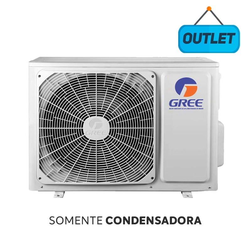 Condensadora Split HW Ecogarden Gree On Off 24000 Btus Frio 220V Monofásico GWC24QE-D3NNB4B/O - OUTLET