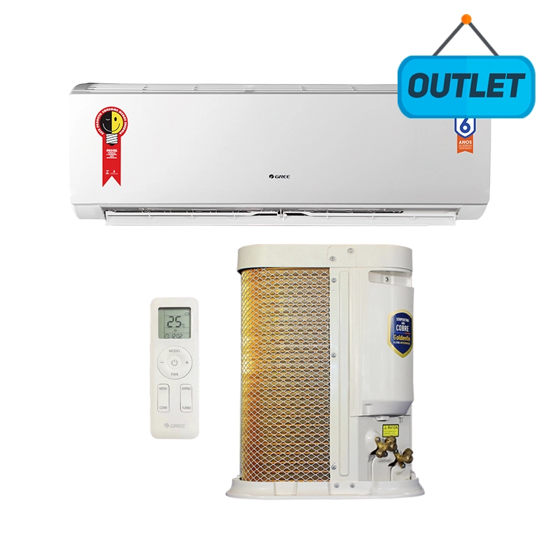 Ar Condicionado Split Hw G-top Plus On/off Gree 9.000 Frio 220V Monofásico GWC09AAB-D3NNA1C/I - OUTLET