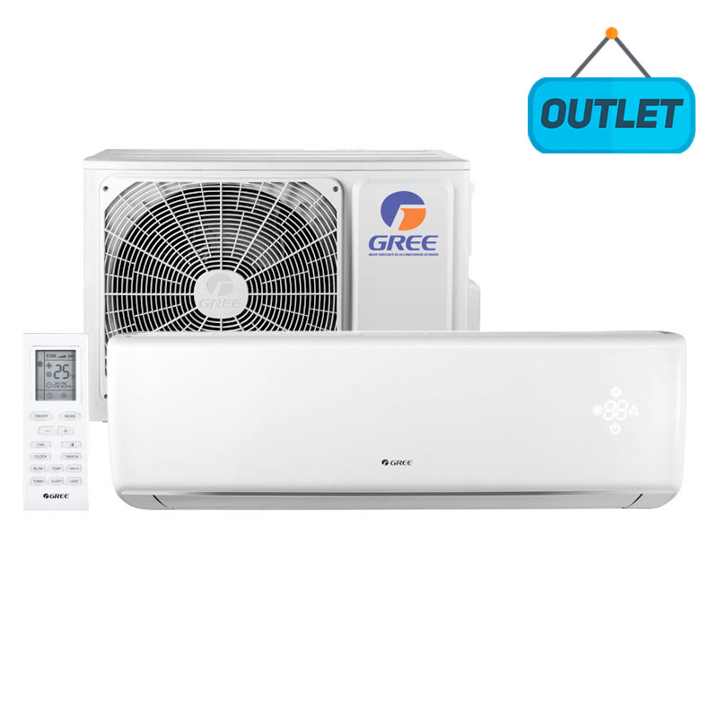 Ar Condicionado Split Hw On/off Eco Garden Gree 9000 Btus Frio 220V Monofasico GWC09QAD3NNB4DI - OUTLET
