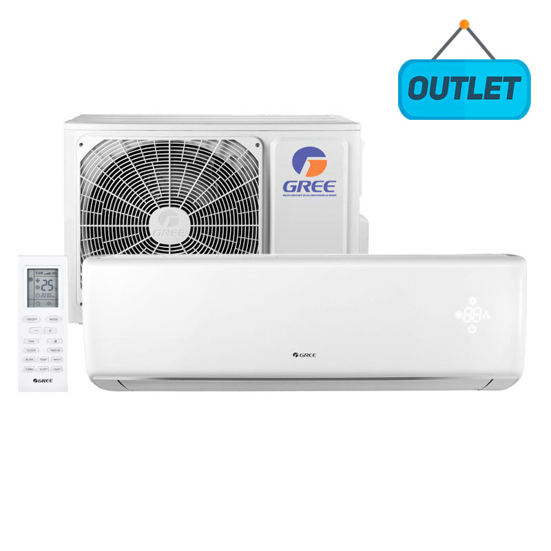 Ar Condicionado Split Hw On off Eco Garden Gree 24000 Btus Frio 220V Monofasico GWC24QE-D33NNB4B - OUTLET
