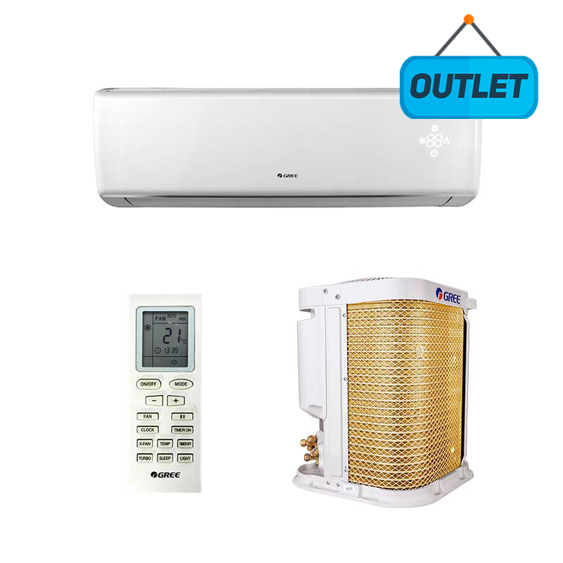Ar Condicionado Split Hw G-top On/off Gree 9000 Btus Frio 220V Monofasico GWC09QB-D3NNB4C - OUTLET