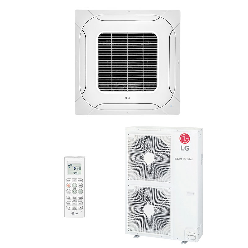 Ar Condicionado Split Cassete Inverter Lg 60000 Btus Quente/frio 220V Monofasico ATNW60GMLP0.ANWZBRZ/B