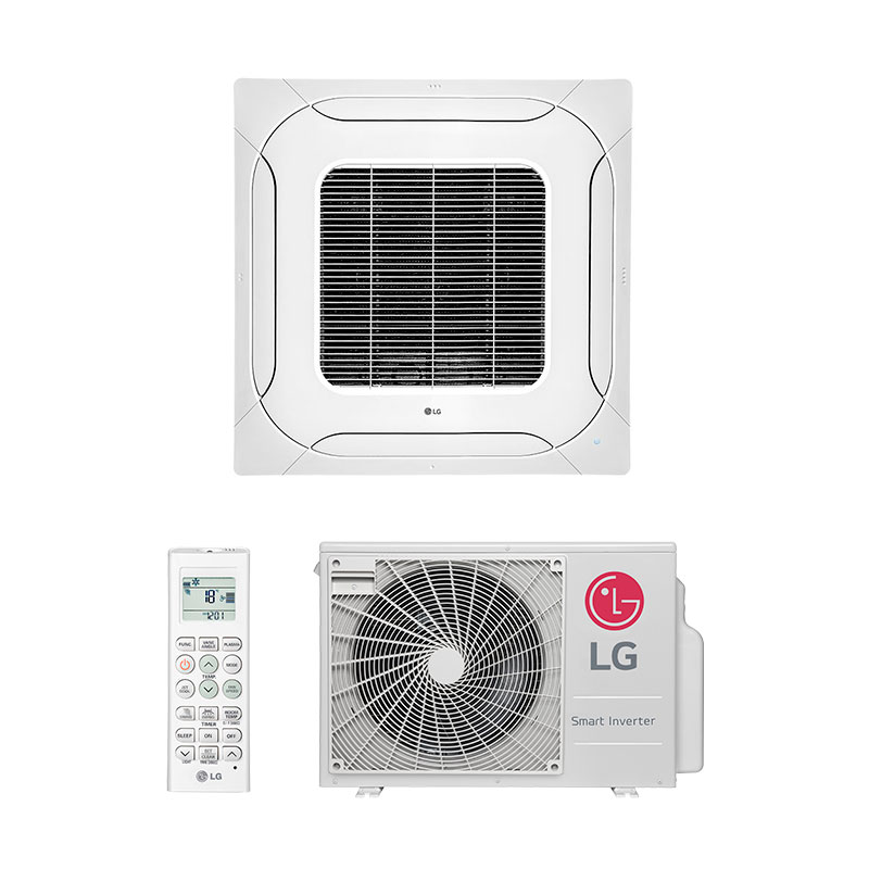 Ar Condicionado Split Cassete Inverter LG 18000 Btus Quente/frio 220V Monofásico ATNW18GPLP1.ANWZBRZ