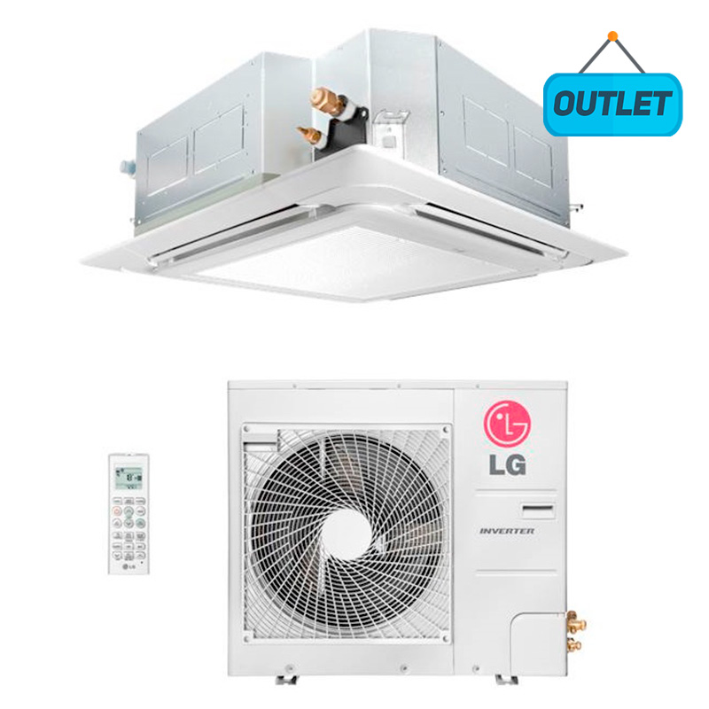 Ar Condicionado Split Cassete Inverter Lg 17000 Btus Frio 220V AT-Q18GPLE5 - OUTLET