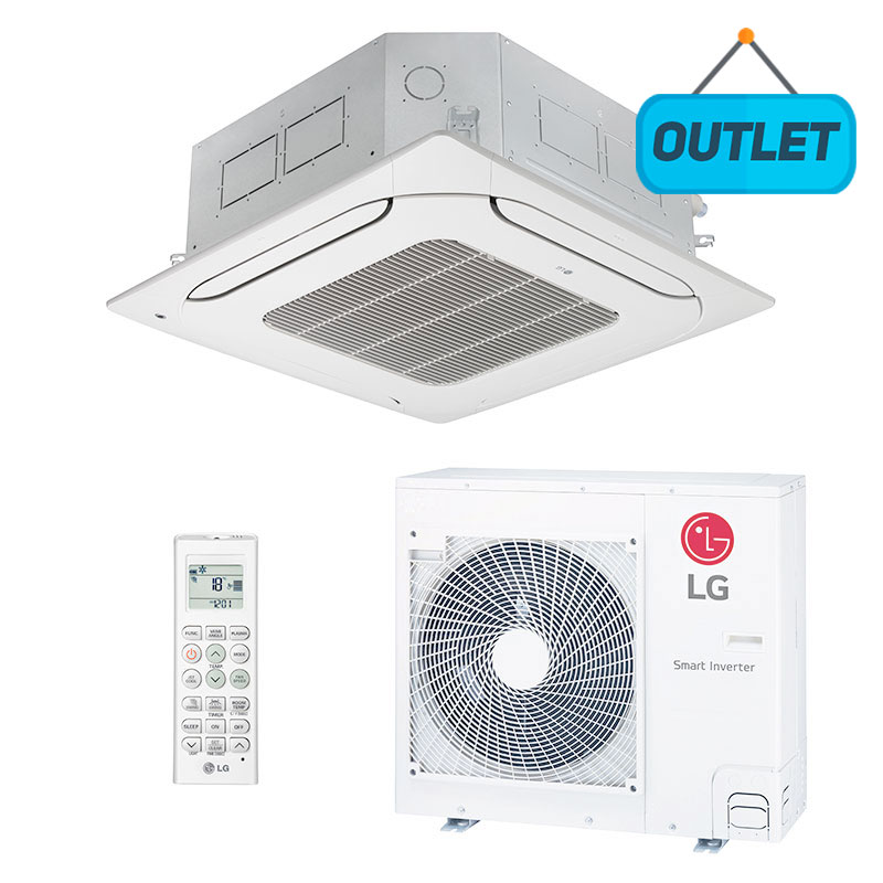 Ar Condicionado Split Cassete Inverter Lg 36000 Btus Quente/frio 220V Monofasico ATNW36GMLP0.ANWZBRZ - OUTLET