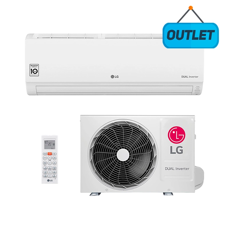 Ar Condicionado LG Split HW Dual Inverter Compact 12000 Frio 220V Monofásico S4NQ12JA3A6.EB2GAMZ - OUTLET