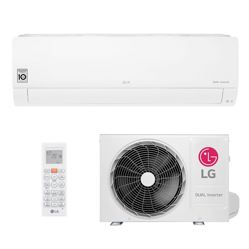 Ar Condicionado Split Hw Dual Inverter Voice Lg 18000 Btus Quente/frio 220V Monofasico S4NW18KL31A.EB2GAMZ