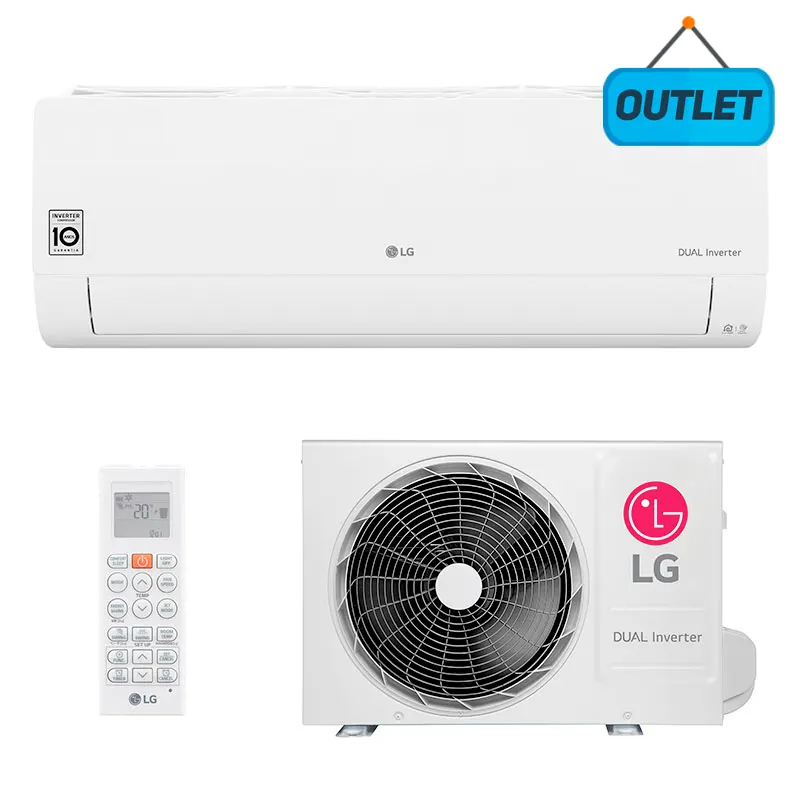 Ar Condicionado Split Hw LG Dual Voice Inverter 12000 Btus Quente/frio 220V Monofásico S4NW12JA31B.EB2GAMZ - OUTLET
