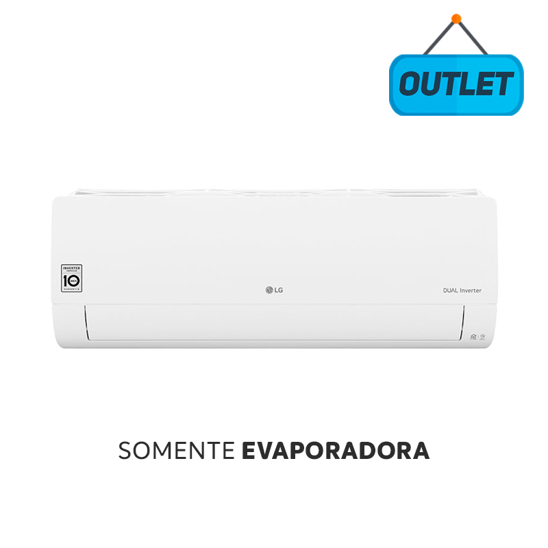 Evaporadora Split Hw LG Dual Voice Inverter 12.000 Quente/frio 220V Monofásico S4NW12JA31B.EB2GAMZ - Outlet