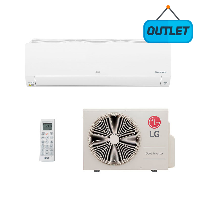 Ar Condicionado Split Hw Inverter LG Dual Voice Uv Nano 24.000 Quente/frio 220V S4NW24K23XD.EB2GAMZ - OUTLET
